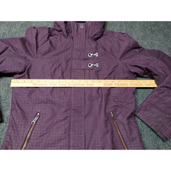 Columbia Omni Shade Jacket Women Small Purple Parka Coat Hooded Cute - Picture 3 of 12